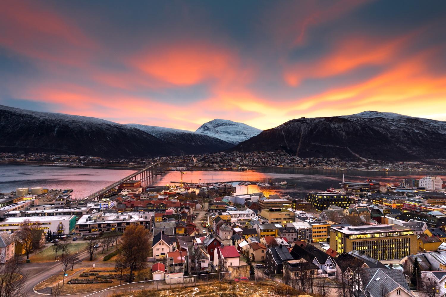 Leilighet Med Fantastisk Utsikt. Tromsø Kültér fotó